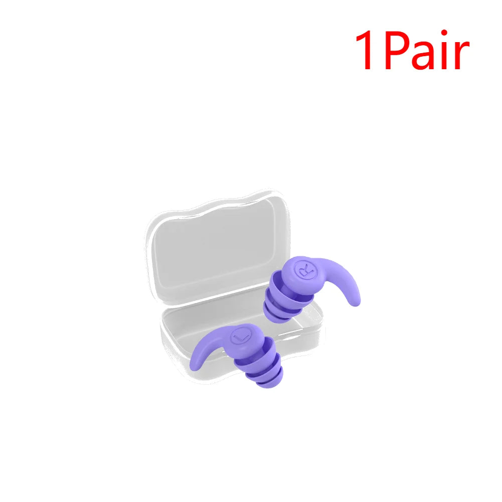 Children Silicone Ear Protector Canceling Noise 3 Layers