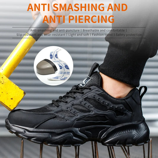 Work Safety Shoes For Men Lightweight Protective Work