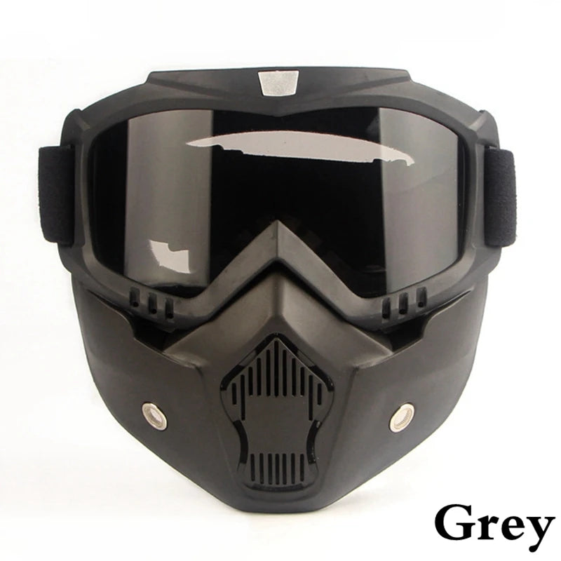 Bicycle helmet Full Face Anti-fog Mask Helmet