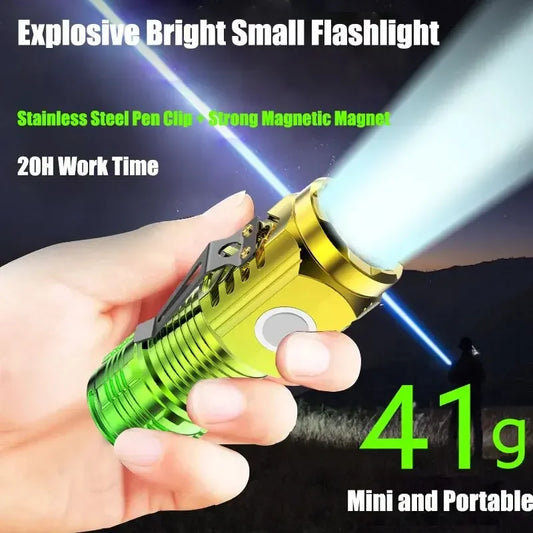 Mini Usb Charging Flashlight Ultra