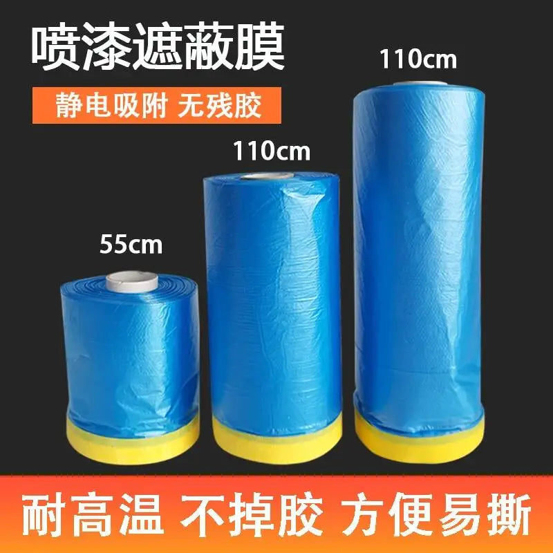 Masking Film Pre-taped Protective Masking
