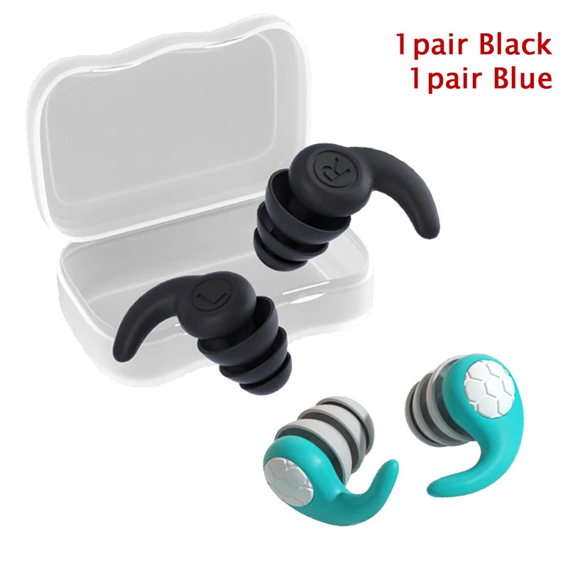 Children Silicone Ear Protector Canceling Noise 3 Layers