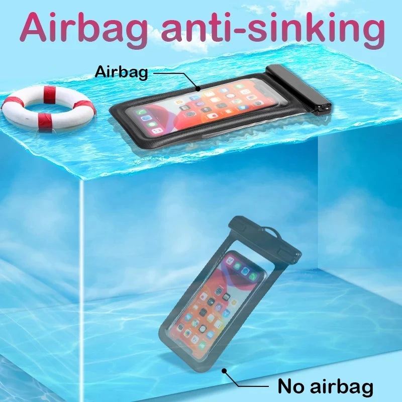 IP68 Universal Waterproof Phone Cases Bag