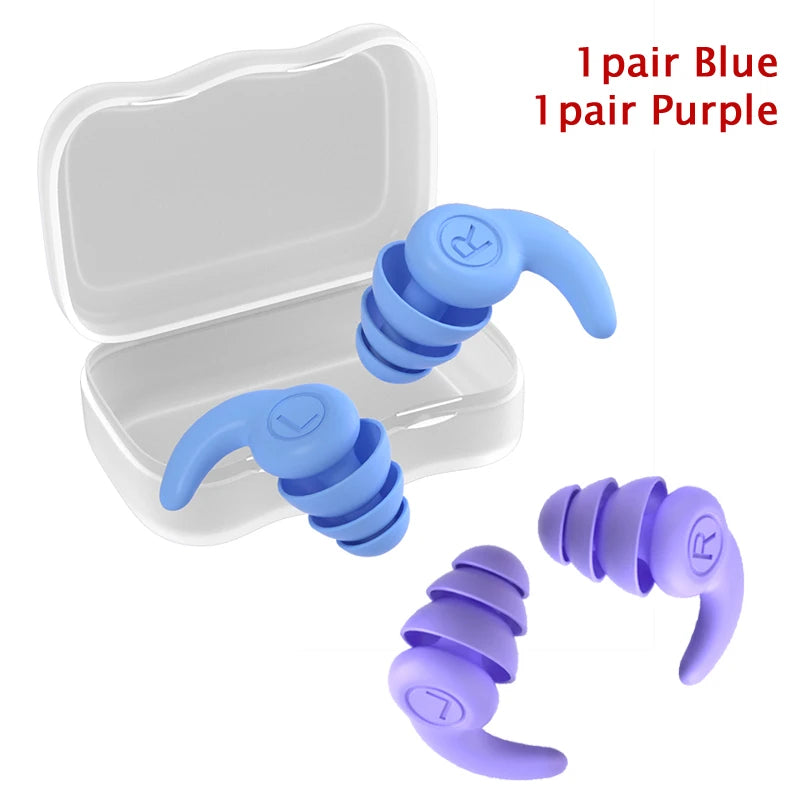 Children Silicone Ear Protector Canceling Noise 3 Layers