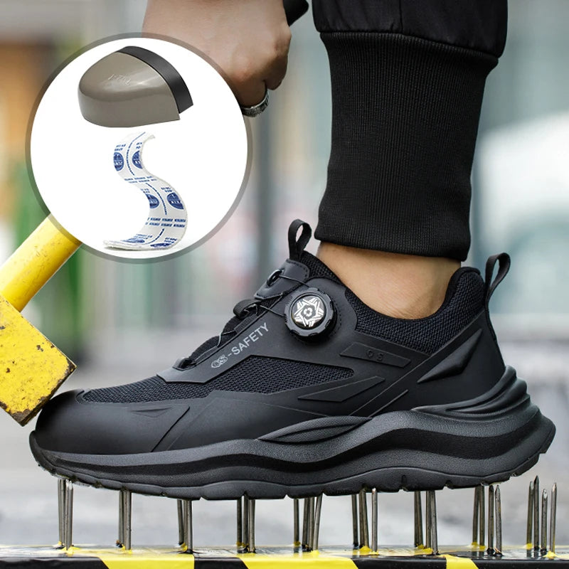 Large size 48 Men's summer safety shoes