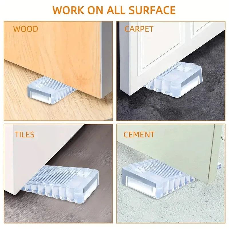 Silicone Door Stopper Reusable Shock