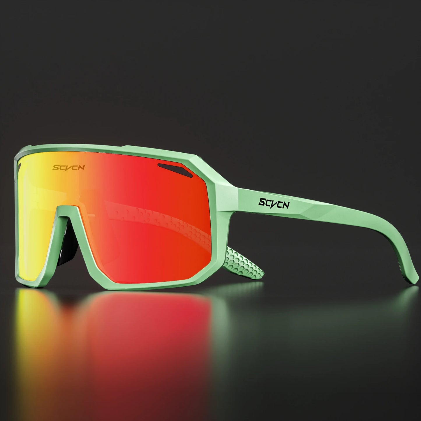 SCVCN Cycling Sunglasses Men MTB Road Driving