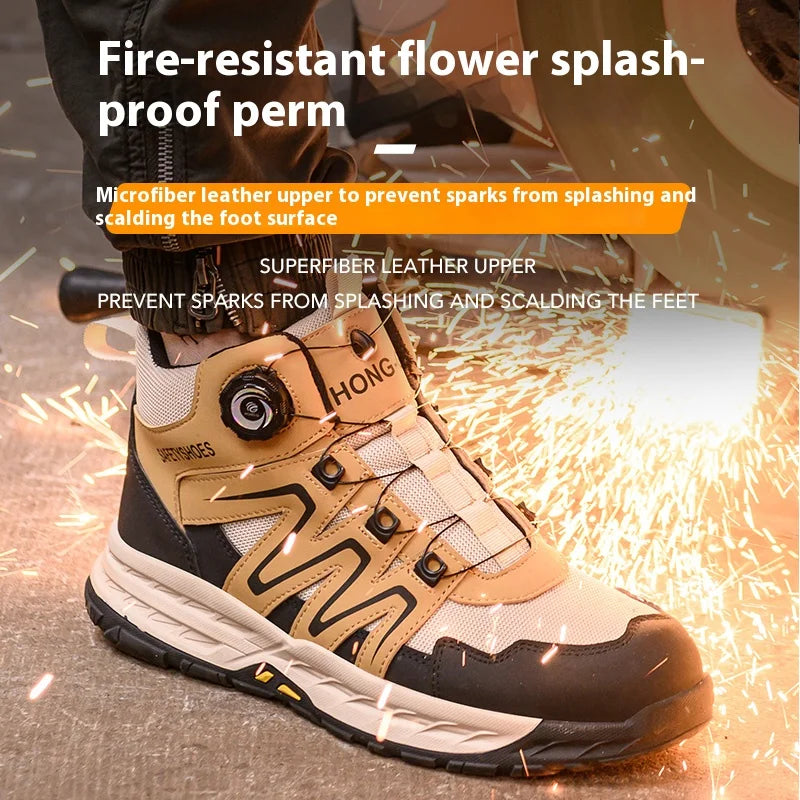 New Safety Boots Men
