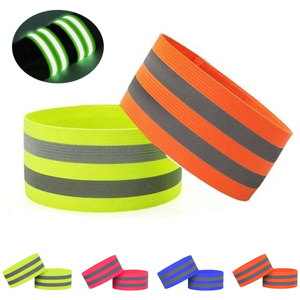 1 pair of wrist reflective tape arm leg high visibility