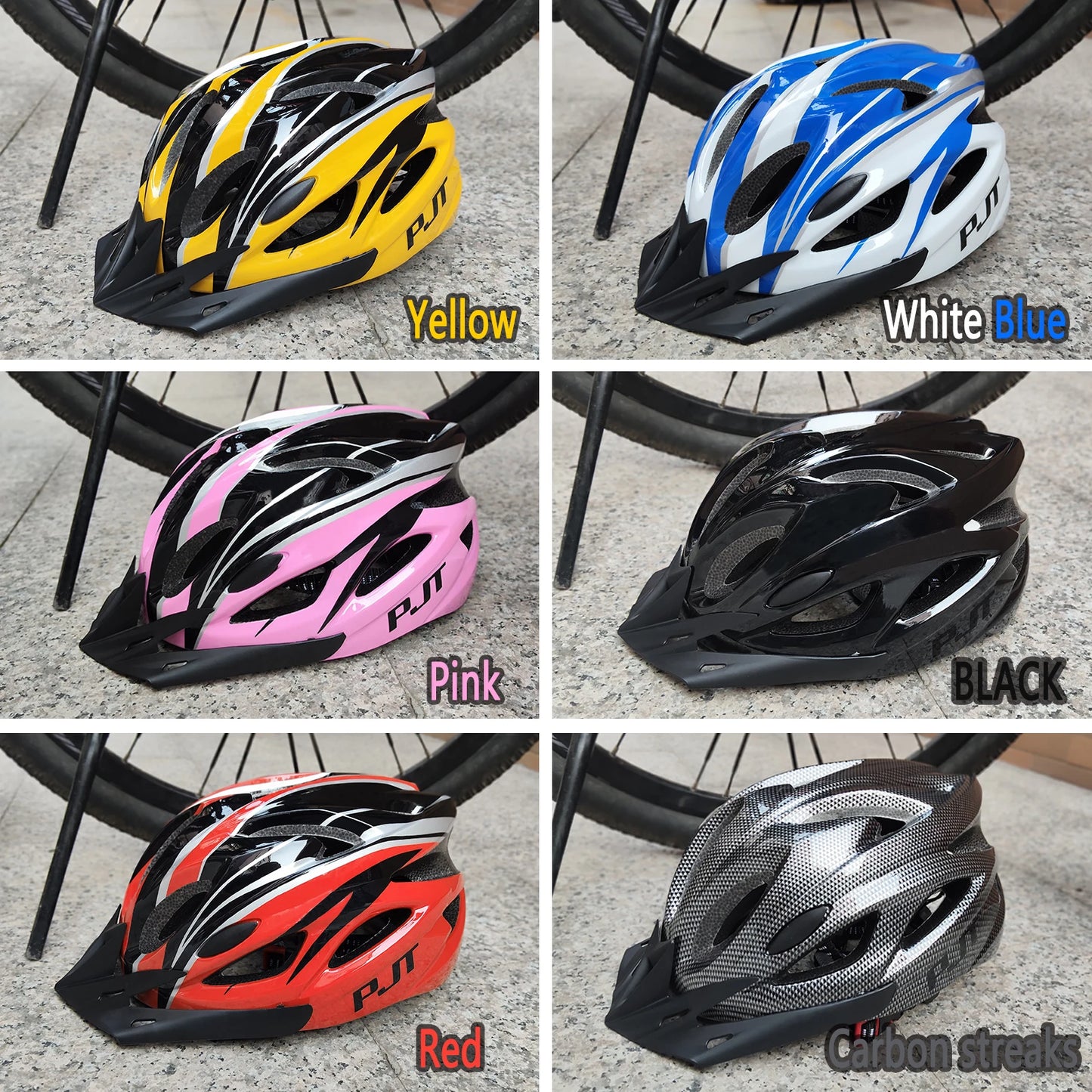 PMT Lightweight Cycling Helmet Comfort MTB Helmet Carbon