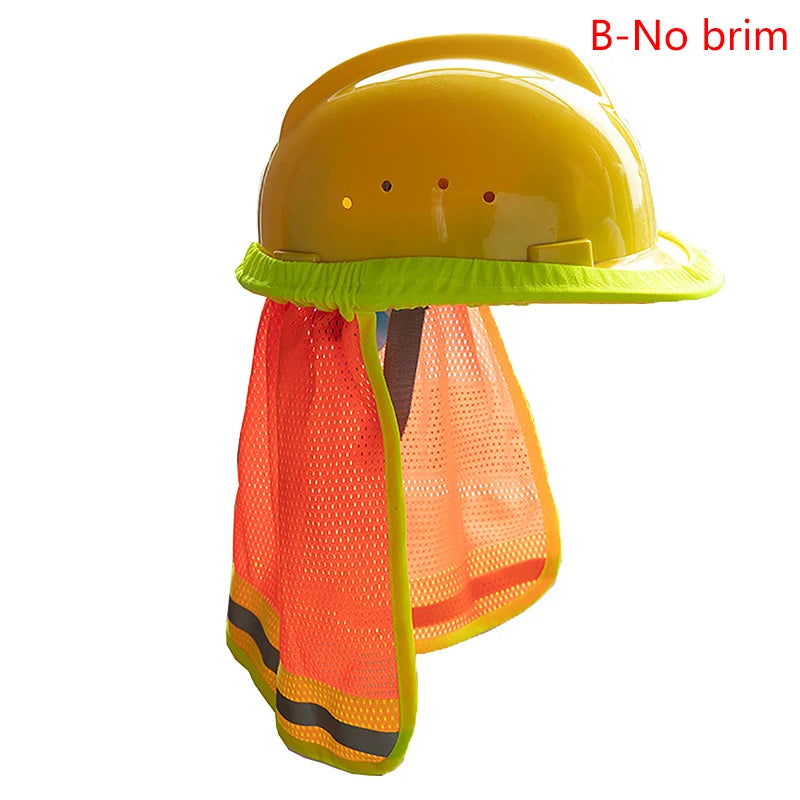 Summer Sun Shade Safety Neck Shield Helmets