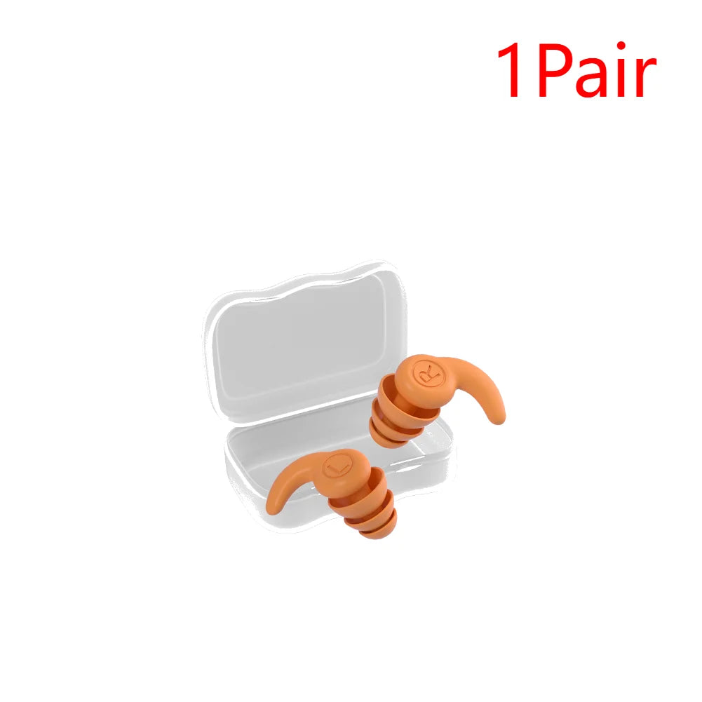 Children Silicone Ear Protector Canceling Noise 3 Layers