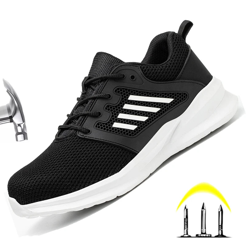 Work Safety Shoes Men Lightweight Indestructible