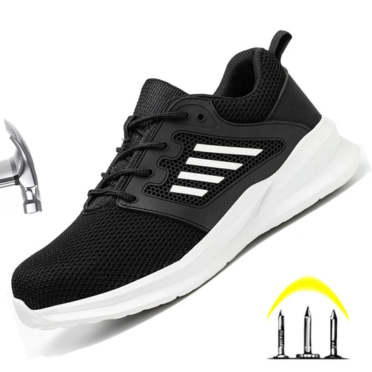 Work Safety Shoes Men Lightweight Indestructible