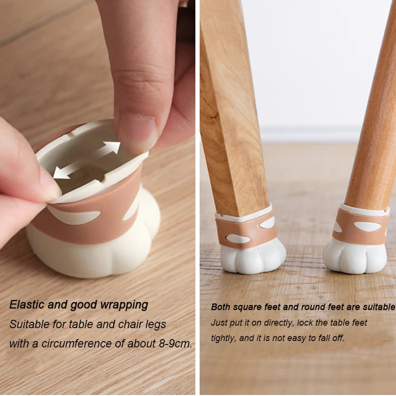 Chair Leg Caps Silicone Furniture