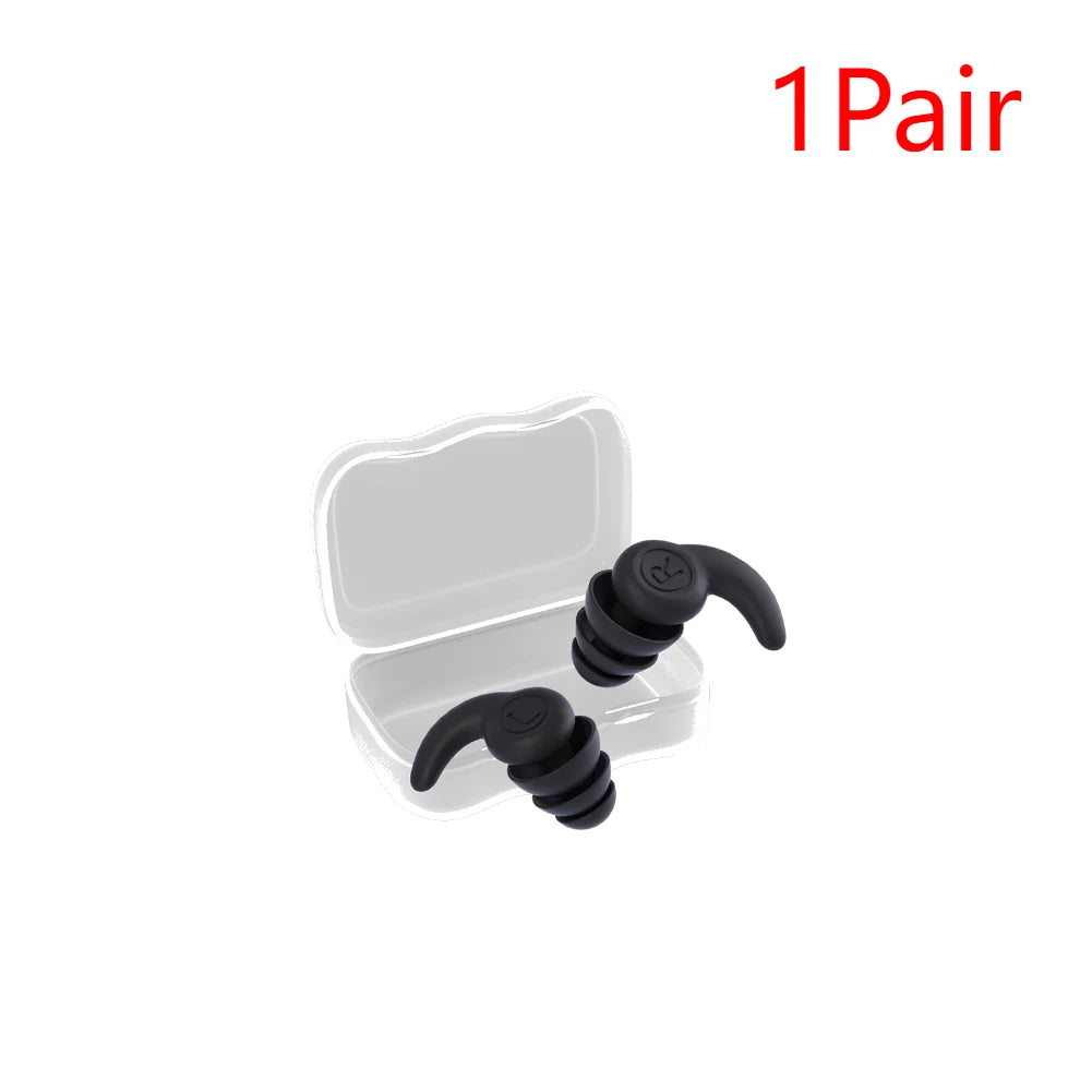 Children Silicone Ear Protector Canceling Noise 3 Layers