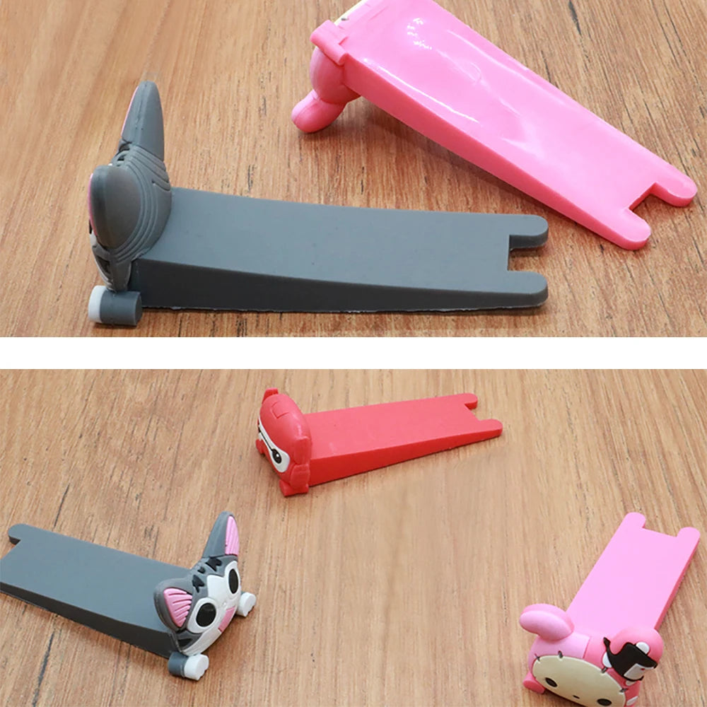 Cute Cartoon Silicone Door Reusable
