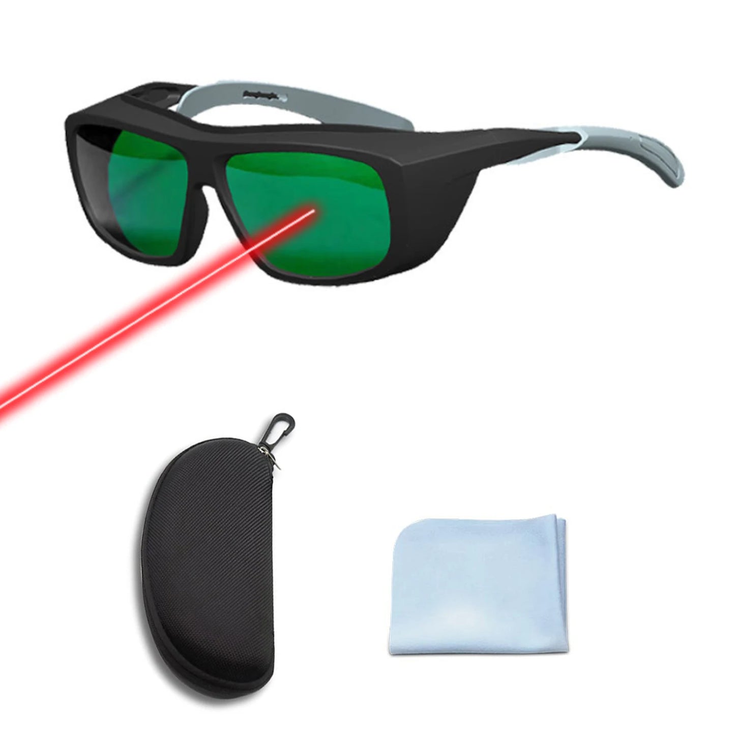laser glasses 190-2000nm 10600nm OD6 CO2 Laser Protection goggles