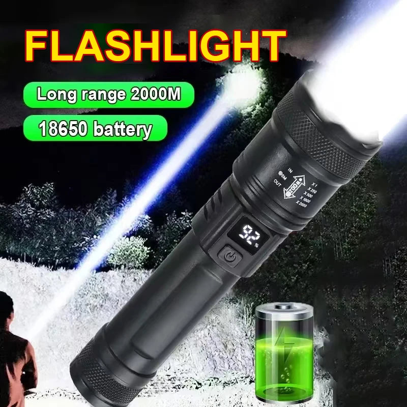 High Power Led Flashlight Self Defense
