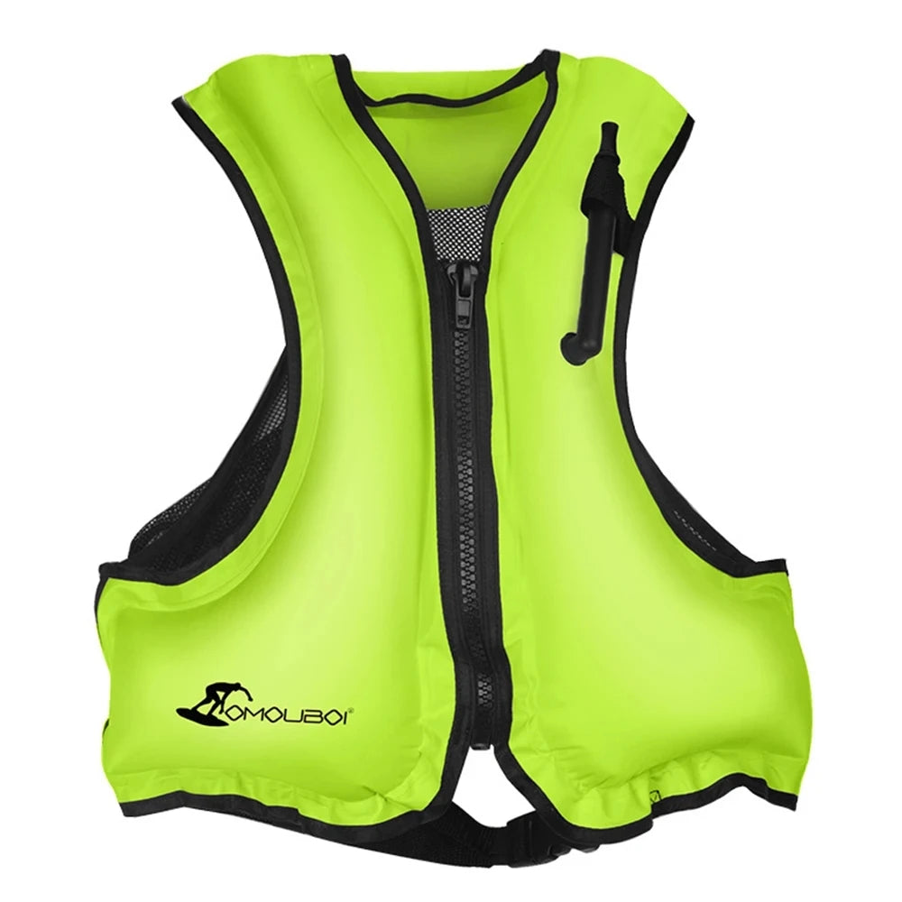 Adult Inflatable Swimming Life Vest