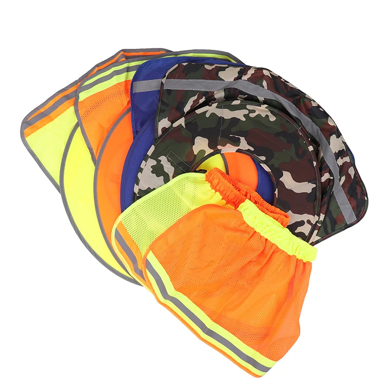 Summer Sun Shade Safety Neck Shield Helmets