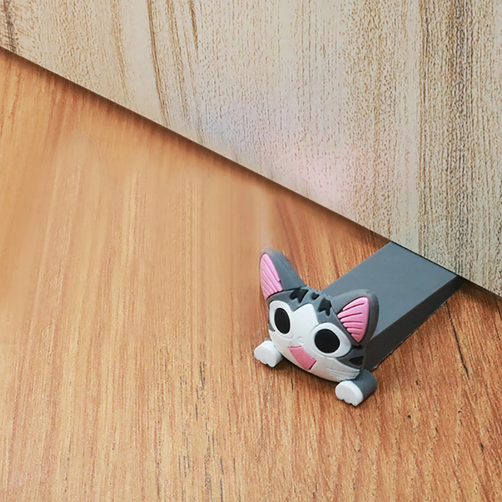 Cute Cartoon Silicone Door Reusable