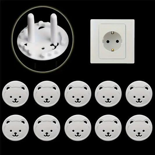 10pcs Bear EU Power Socket Electrical
