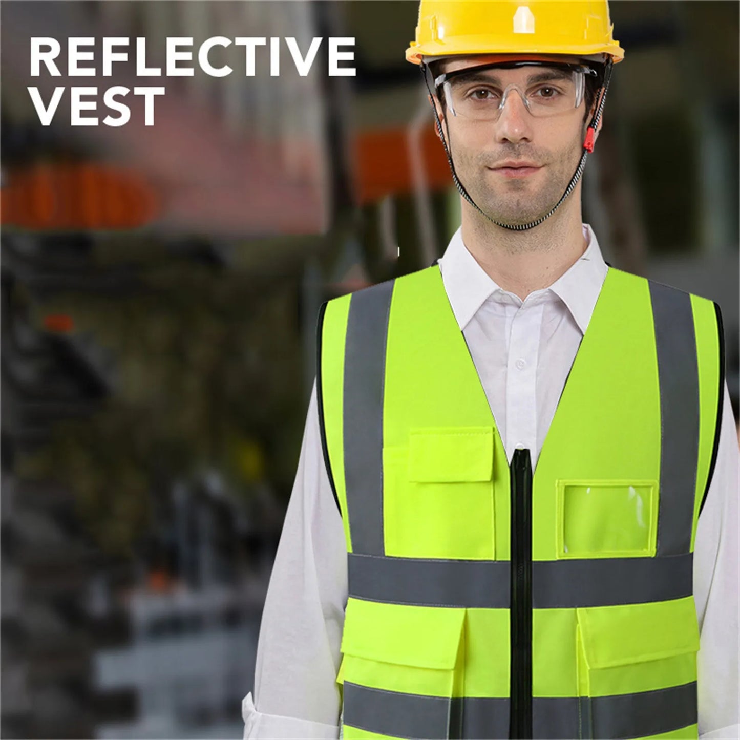 Adjustable Reflective Highlight Security Vests High