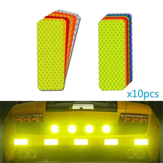 10pcs 3*8cm   Stickers Decals Safety Warning