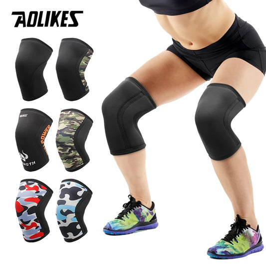 1 Pair Squat 7mm Knee Sleeves Pad