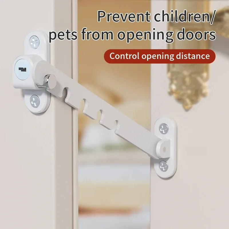 Window Restrictor Adjustable  Windowlock Stopper Falling Prevention