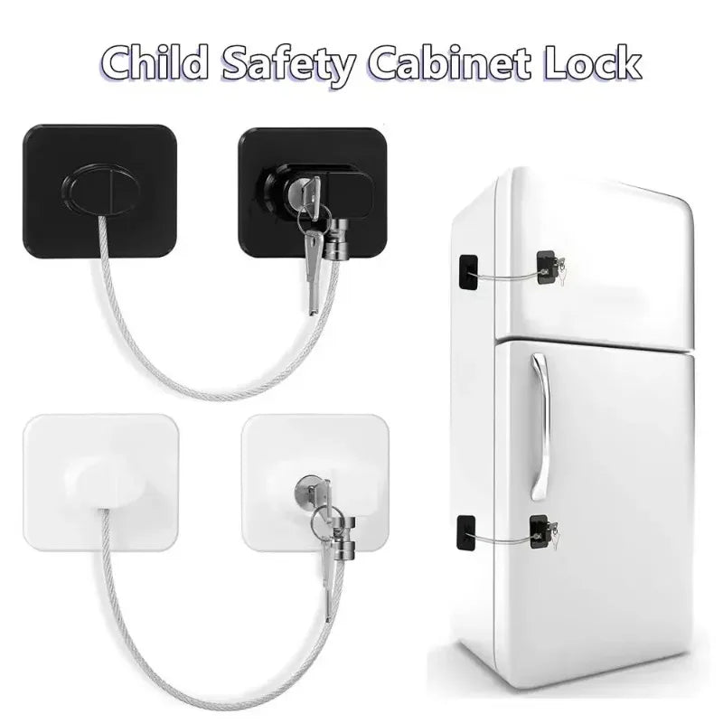 Refrigerator Door Lock, Child Proof Fridge