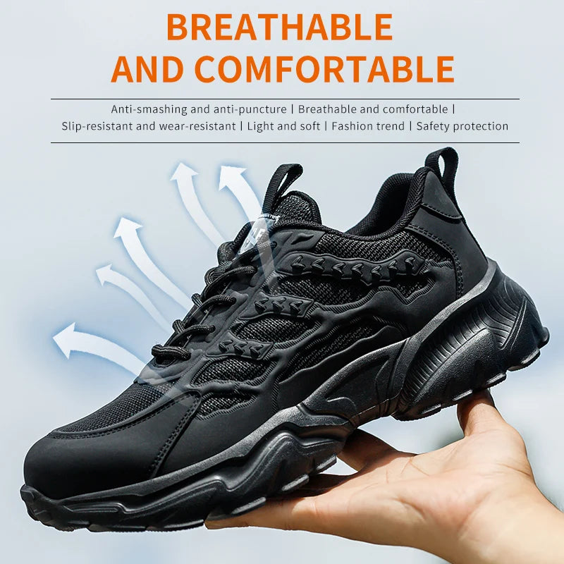 Work Safety Shoes For Men Lightweight Protective Work