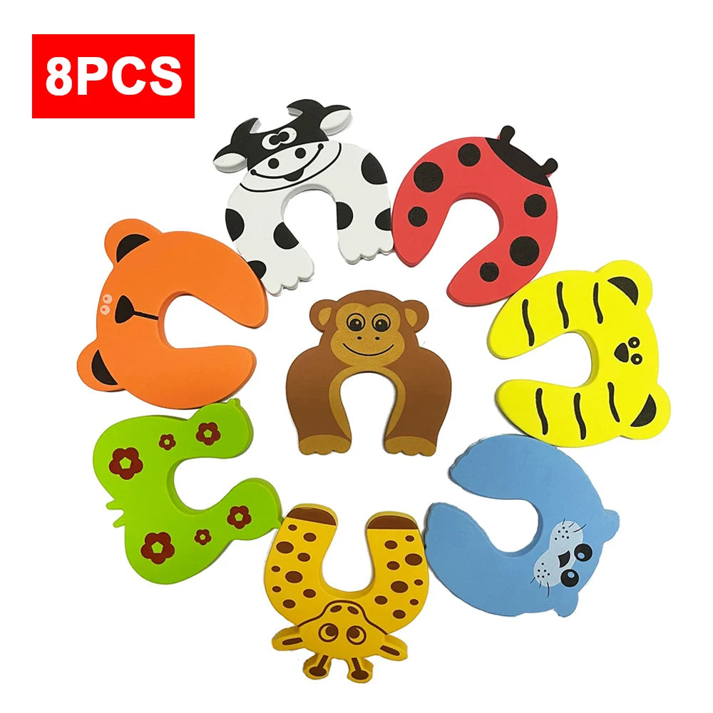 8Pcs Finger Pinch Guard Door Stopper
