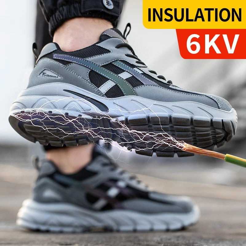 Safety Shoes Men New Steel