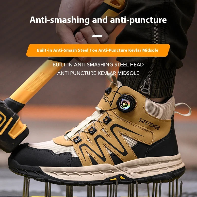 New Safety Boots Men