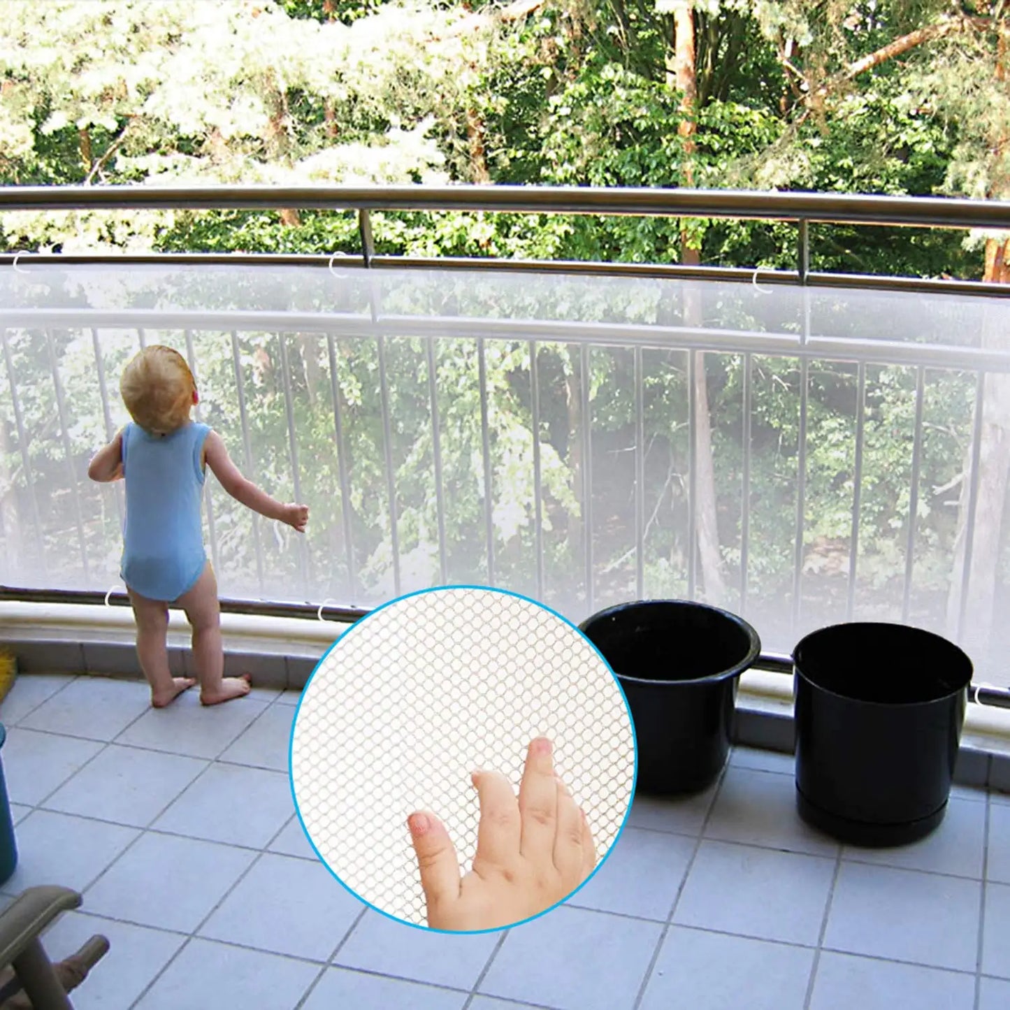 Kids Stairs Safety Net Durable