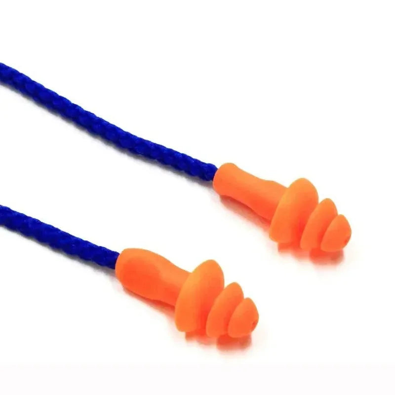 1/5/10 Pcs Silicone Corded Ear Plug Protector