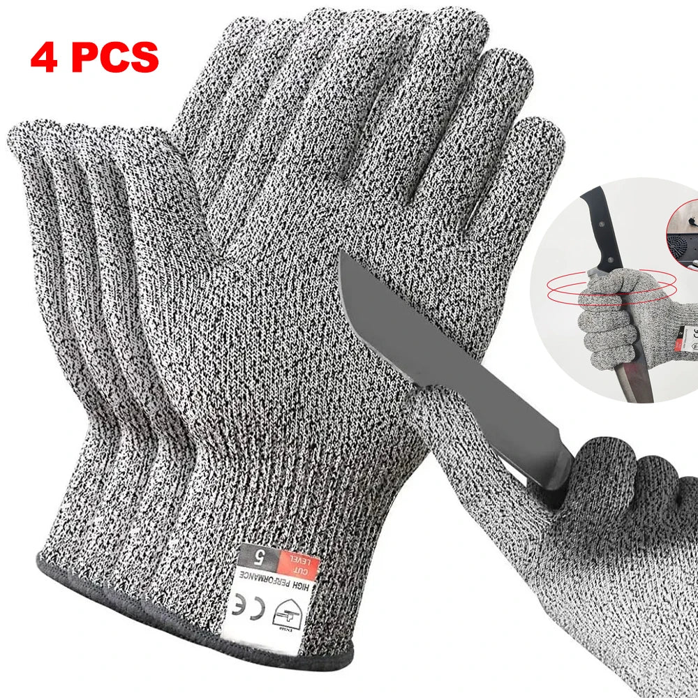 HPPE Level 5 Cut-Resistant Gloves –