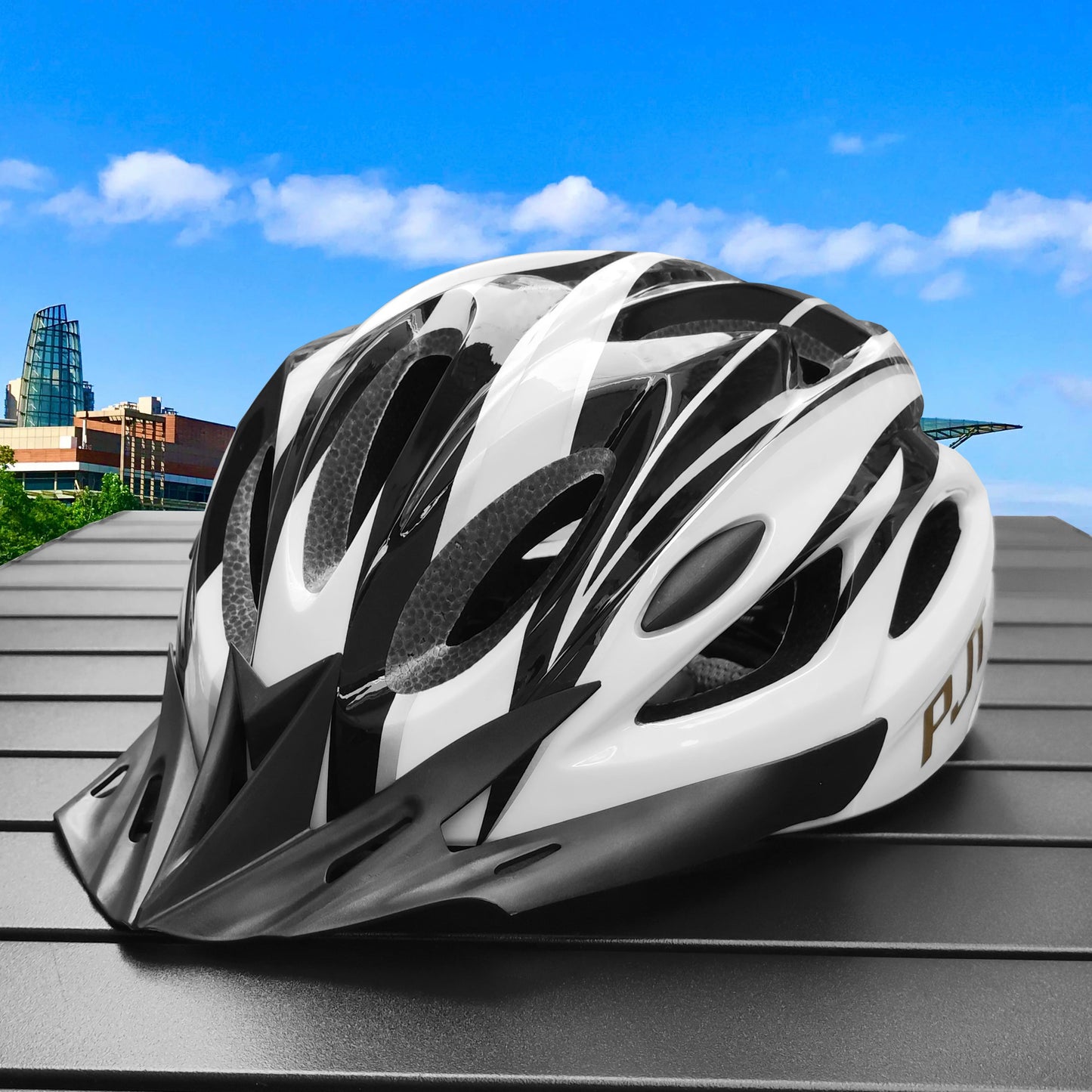 PMT Lightweight Cycling Helmet Comfort MTB Helmet Carbon