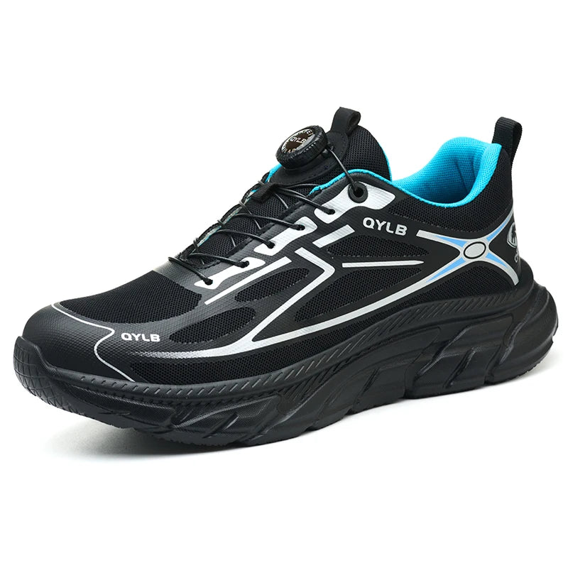 Safety Shoes Men Rotating button Protection