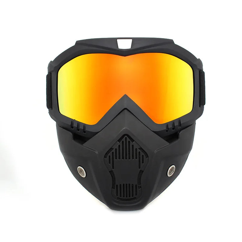 Bicycle helmet Full Face Anti-fog Mask Helmet