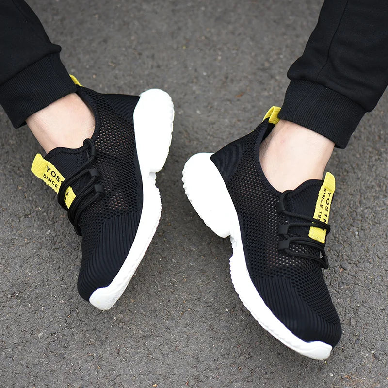 summer work shoes with protection breathable\