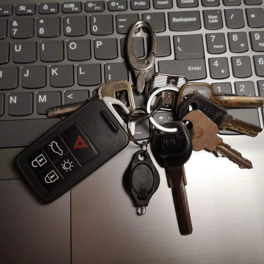 Key chain lamp Portable backup stairs Torch