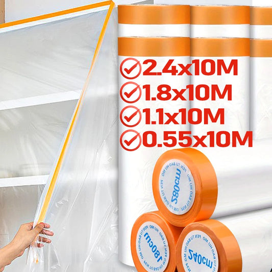 10M Taped Masking Film