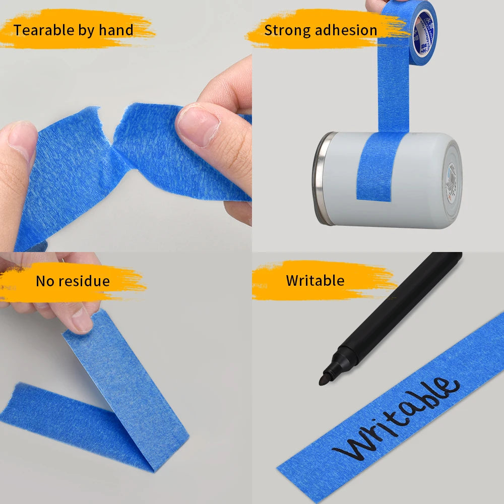 10/20/50m Blue Painters Tape for Painting