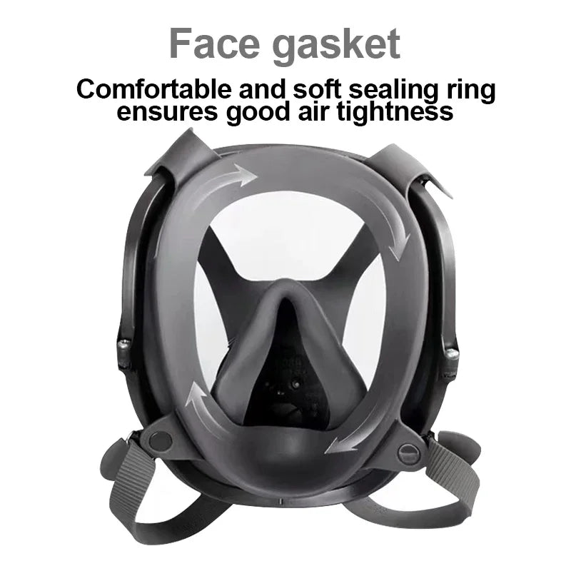 Full Face 6800 Gas Mask Spray Protective
