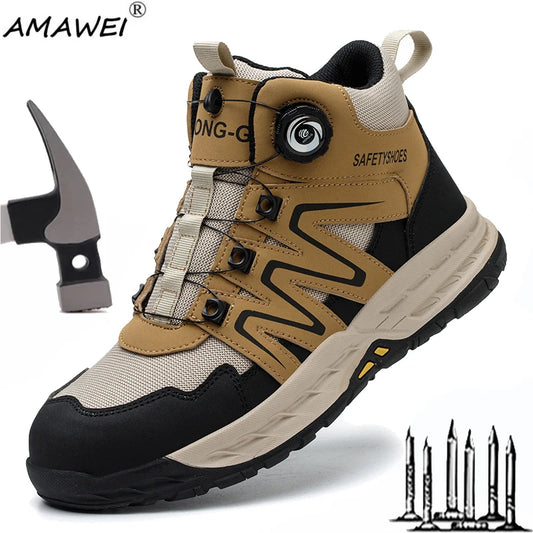 New Safety Boots Men