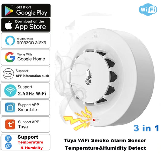 Anti Fog and Humidity Sensor Smoke Detector