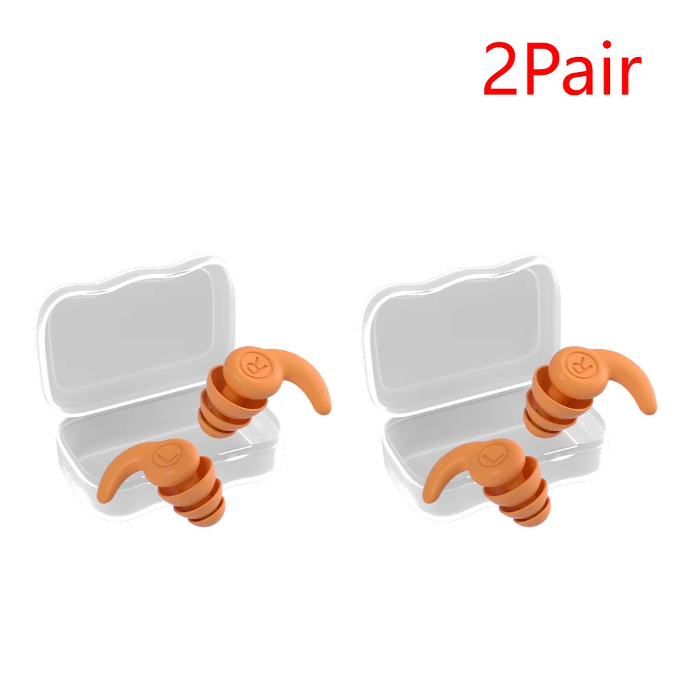 Children Silicone Ear Protector Canceling Noise 3 Layers